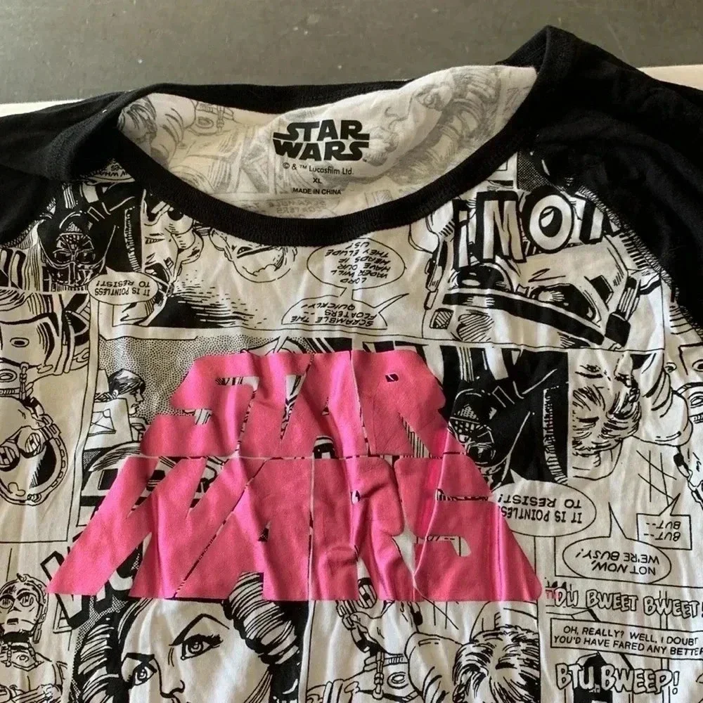 Disney Star Wars girls night gown nightgown sleep shirt Xl NWT